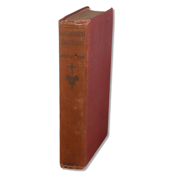 Mrs Maxon Protests Anthony Hope 1911 1st Edition Hardcover Book