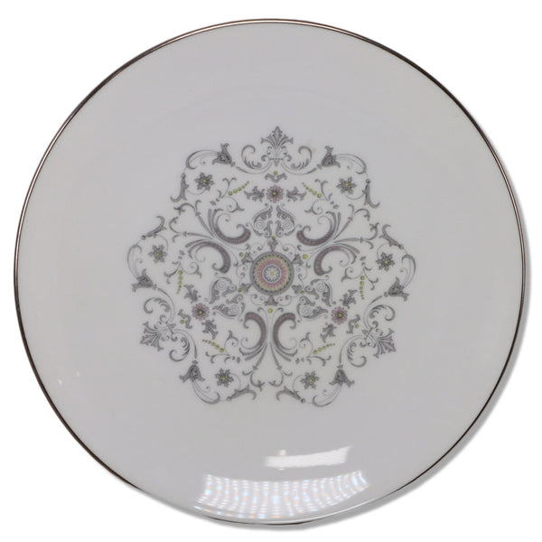 Royal Worcester Bridal Lace Salad Plate 8" England Vintage 1960's