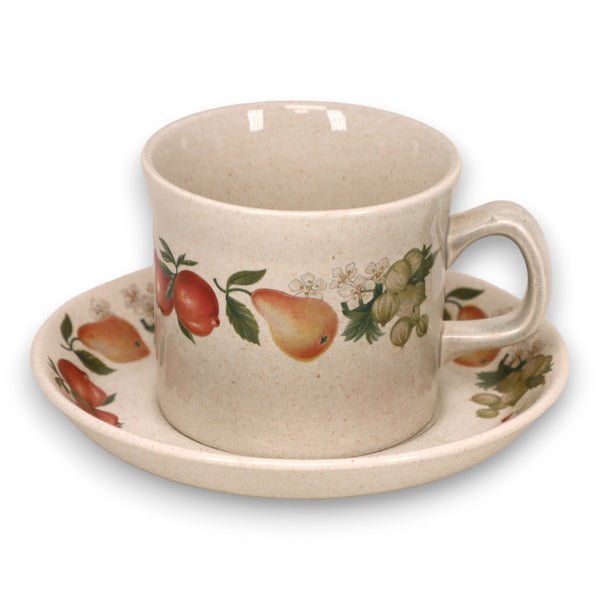 Wedgwood Quince Flat Cup Saucer 2 3/4"H  England Vintage 1970's