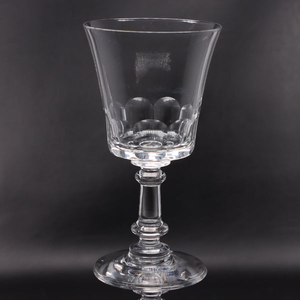 Fostoria Dolly Madison Water Goblet 6 3/8" 6023 Stem Crystal Glass Vintage 1940