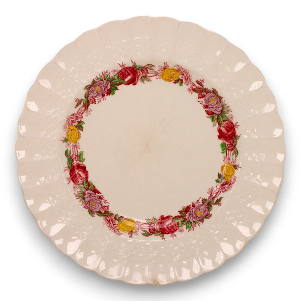 Copeland Spode Rose Briar Salad Plate 7 3/4" England 1930's