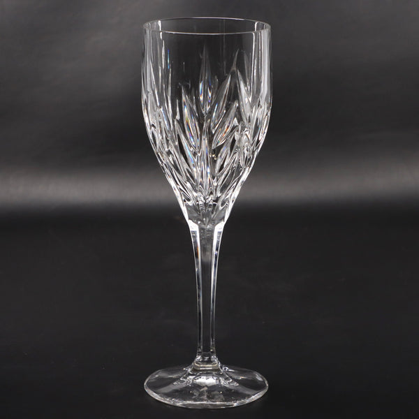 Gorham Crystal Star Blossom Water Goblet 8 1/2" Glass Germany