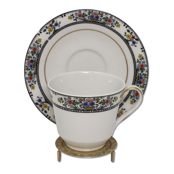 Royal Doulton Tavistock TC1112 Tea Cup Saucer Set China Vintage 1970's