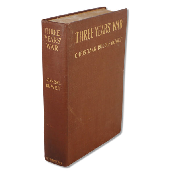 The Three Years War 1902 Christiaan Rudolf De Wet 1st Ed Hardcover