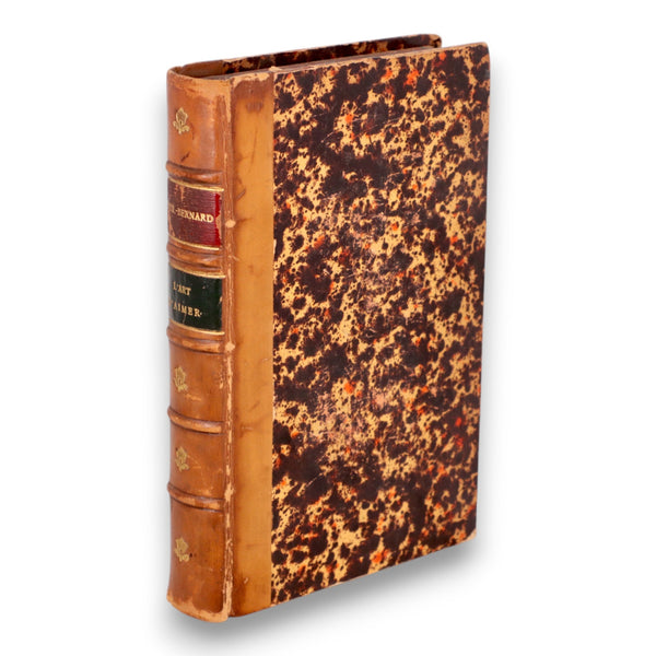 Petits Poemes Erotiques L'Art D'Aimer de 1761 Gentil-Bernard 1st Ed Leatherbound