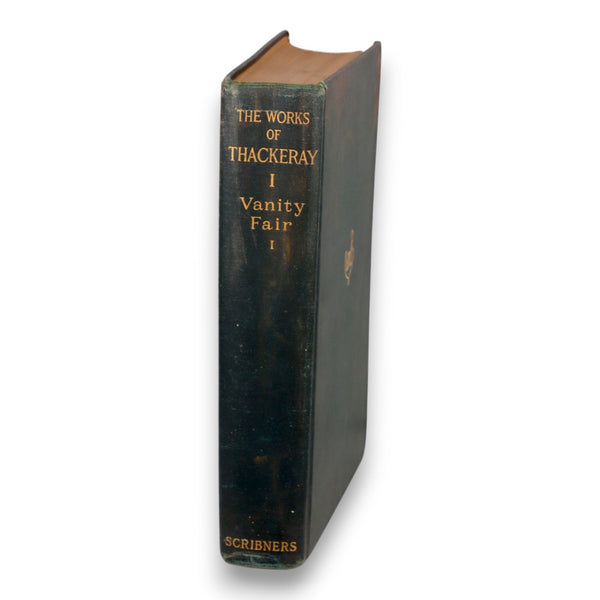 The Works of William Makepeace Thackeray Vol I Vanity Fair HC Cornhill ED 1911
