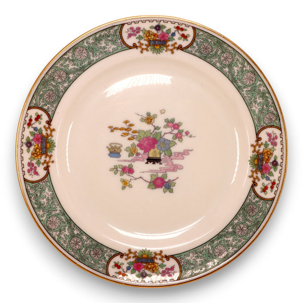 Lenox Peking Luncheon Plate 8 3/8 in Gold Trim USA Vintage