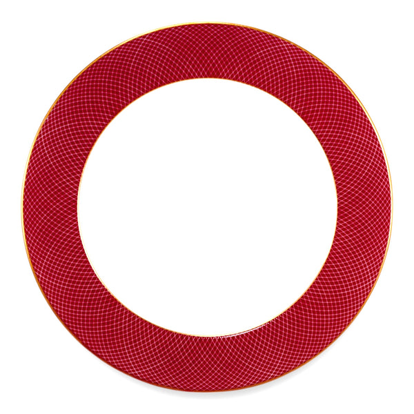 Block Spal Sunset Raspberry and Gold 10 1/2" Dinner Plate Portugal