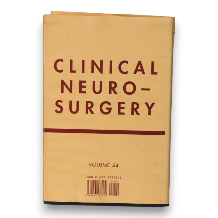 Clinical Neurosurgery 29 Vols  Williams and Wilkins Medical Books 1959-2003 8067