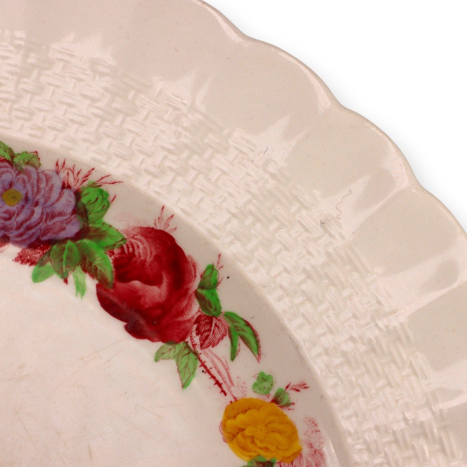 Copeland Spode Rose Briar Dinner Plate 10 3/4