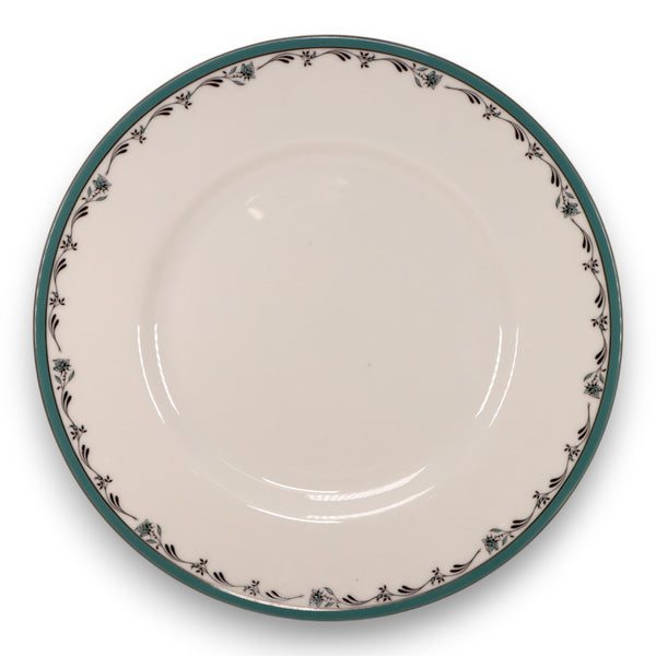 Royal Worcester Sea Rose Dinner Plate 10 1/2" Platinum Trim Like New England