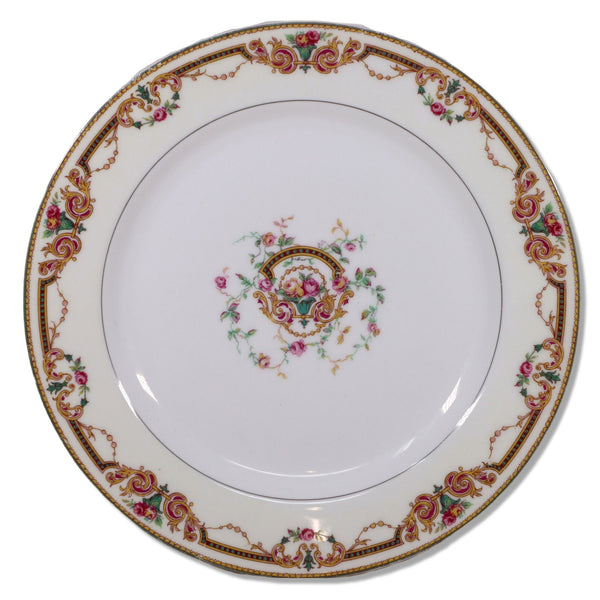 Haviland & Co Saratoga 8 3/4" Luncheon Plate Schleiger 728 Antique