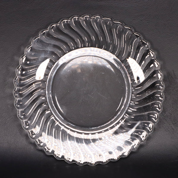 Fostoria Colony 6 1/8" Bread Butter Plate Swirl 2412 Vintage USA 1940's