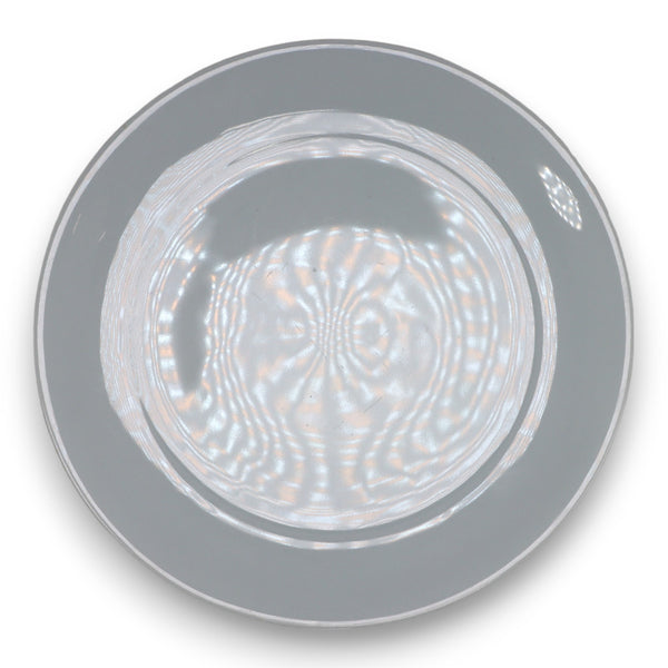 Block Spal Porcelanos Lyric White Dinner Plate 10 1/2" Portugal Vintage 1990