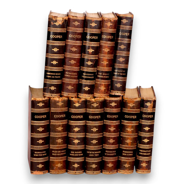 The Works of James Fenimore Cooper 12 Vol Otsego 1st Edition HC Putnam 1900