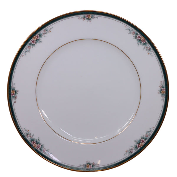 Noritake Landon 4111 Dinner Plate 10 1/2" Gold Trim Japan Vintage 1990's