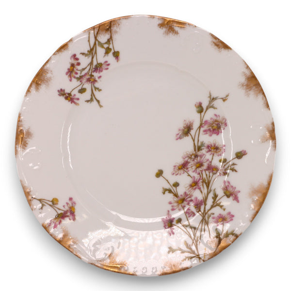 R Delinieres D & Co Salad Plate 7 1/2" Limoges Antique 1890's