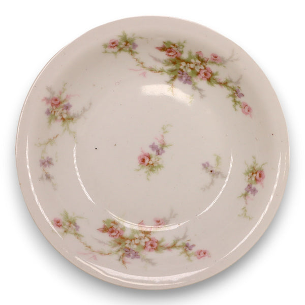 Theodore Haviland H4072 Fruit Bowl 5 1/2" Pink Rose Spray Limoges  France