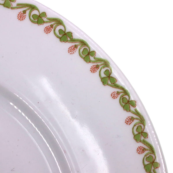 O&EG Royal Austria Clover Flower 9 3/4" Cake Plate OSG32 Antique Circa 1900