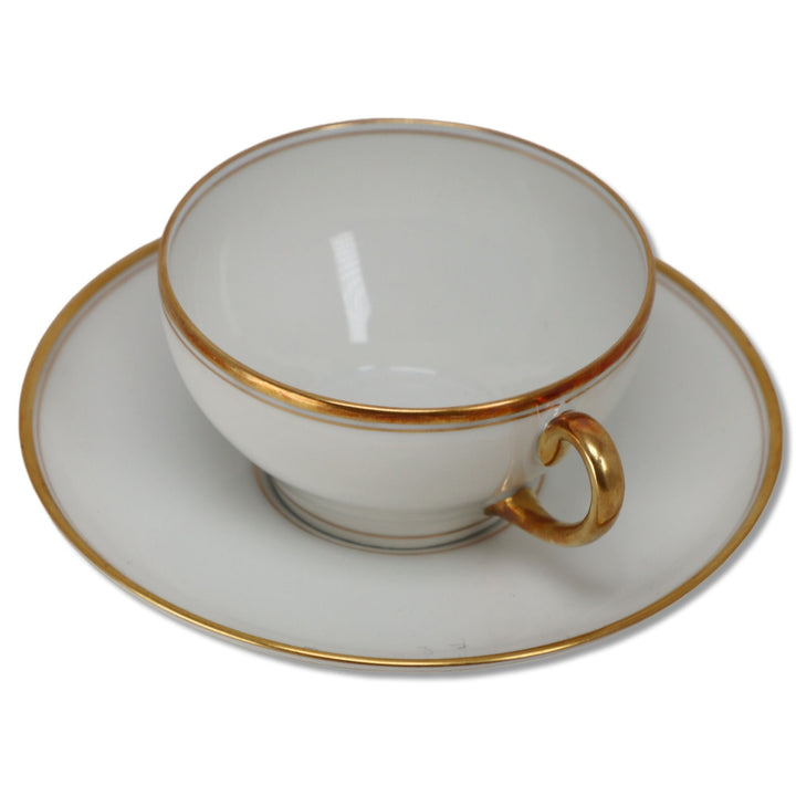 Elite Works Bawo & Dotter BWD60 Limoges Tea Cup Saucer Set Antique 192 ...