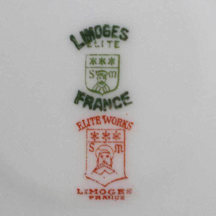 Elite Works Bawo & Dotter BWD60 Limoges Tea Cup Saucer Set Antique 192 ...
