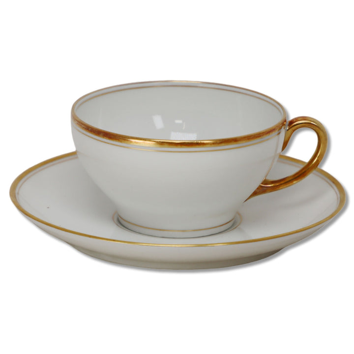 Elite Works Bawo & Dotter BWD60 Limoges Tea Cup Saucer Set Antique 192 ...