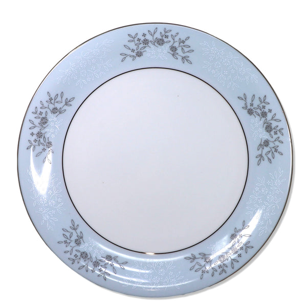 Noritake Blueridge 5858 Dinner Plate 10 1/2"  Blue White Japan Vintage 1950's