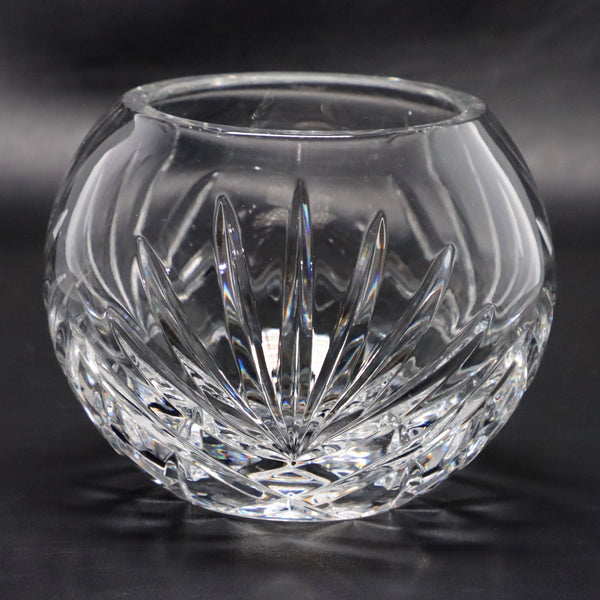 Wedgwood Crystal Majesty Rose Bowl Vase 5 1/2" Vintage