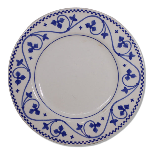 Royal Stafford Blue Fleur De Lis Salad Plate 8 3/8" England Winchester WCB1