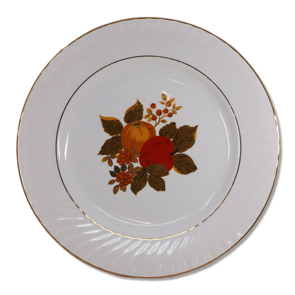 Wedgwood English Harvest Dinner Plate 10 1/8" England Vintage