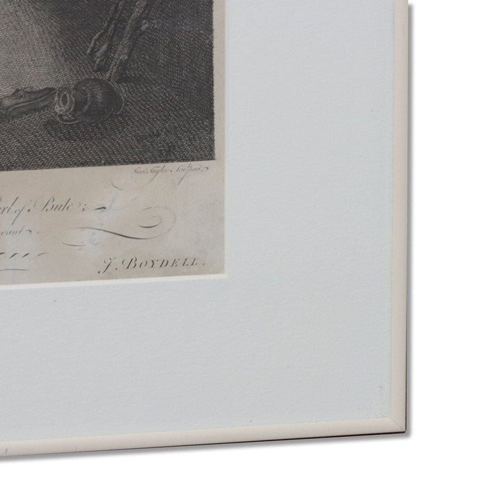 Isaac Taylor 1765 A Flemish Collation Entertainment Framed Engraving Van Harp 6038.1