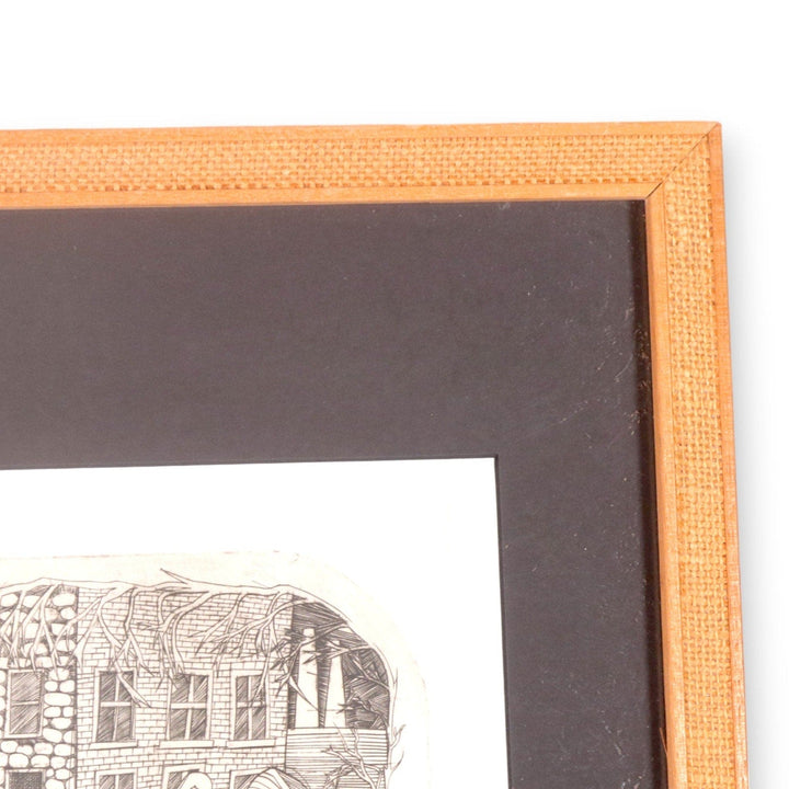 Jill Pottle Angels in Country vs City Print Signed Numbered 6/25 Framed 25x19 7409