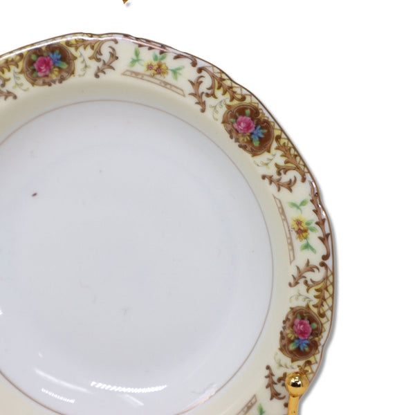 Black Knight Patricia Brown 5.25" Fruit Bowl Waldenburg Studios Late 1920's