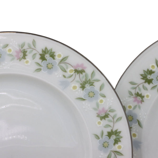 Johann Haviland Forever Spring Bread Butter Plate 6" Green Bavarian  1980's