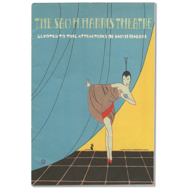 Sam H Harris Theatre Program Presents Rain w/ Jeanne Eagels Oct 11th 1925