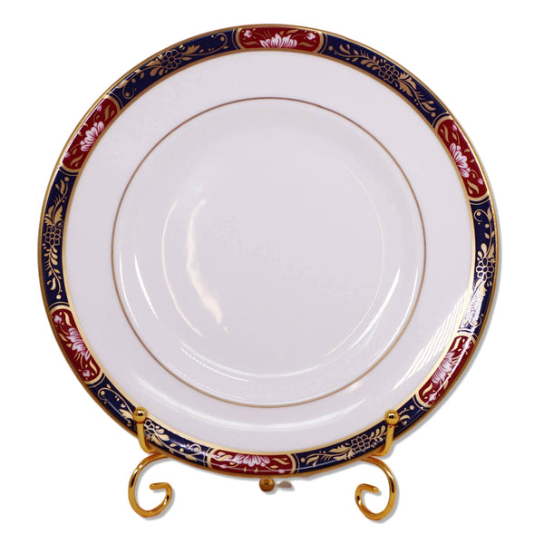 Royal Worcester Prince Regent Imari 8” Salad Plate Bone China England 1994