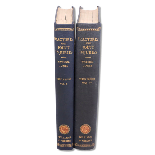 Fractures and Joint Injuries 1946 Watson-Jones 3rd Ed 2 Vol Set Williams Wilkins