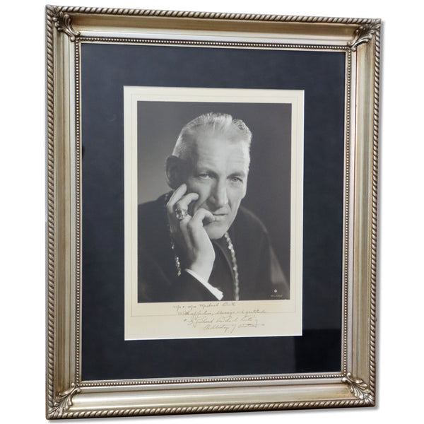 Archbishop Cardinal Richard Cushing Bachrach Photograph 27x22 Signed 1961