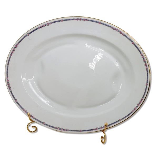 Charles Ahrenfeldt CA Limoges AHR6 19" Oval Serving Platter Antique 1894-1930