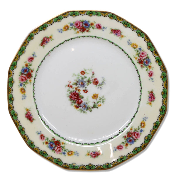 CH Field Haviland GDA Jordan Marsh CHF18 6” Bread Plate Limoges  1930’s