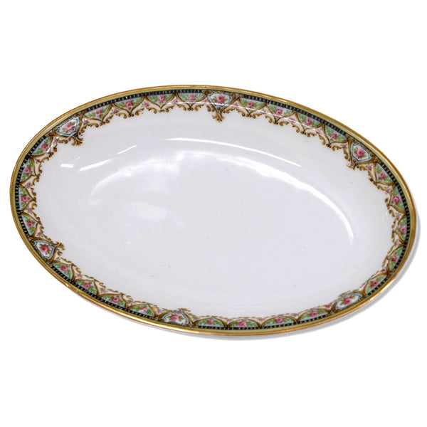 Theodore Haviland Schleiger 617B 10" Oval Serving Platter China Limoges Antique