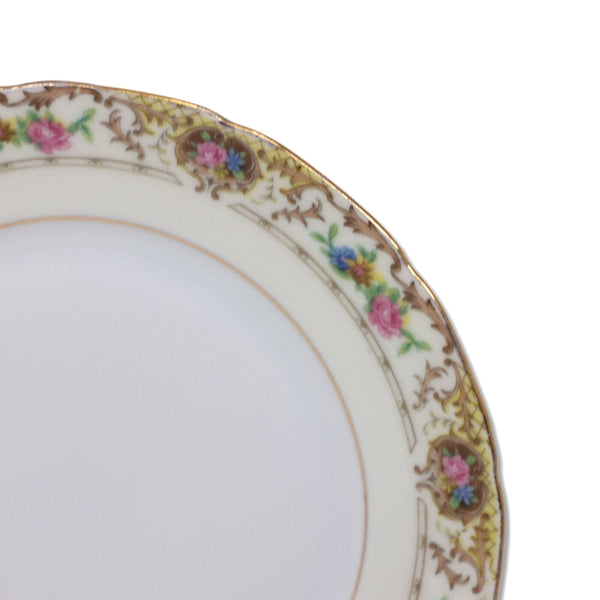 Black Knight Patricia Brown 6" Bread Butter Plate Waldenburg Studios 1925