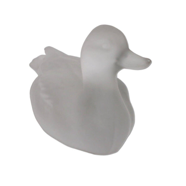 Goebel - Danbury Crystal Glass Duck Paperweight Figurine Vintage 1978