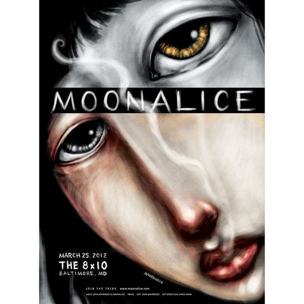 Moonalice Poster The 8x10 Baltimore, MD John Mavroudis M442 Lithograph