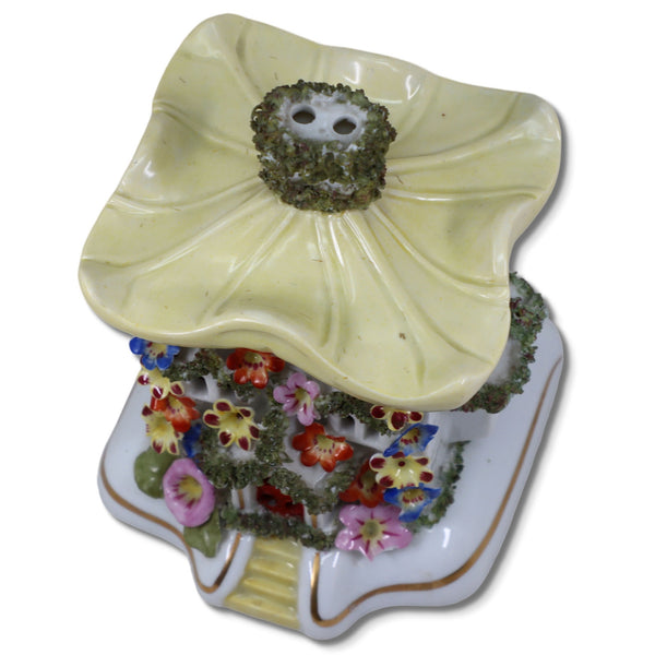 Victorian Staffordshire Country Cottage Pastille Burner England C 1850