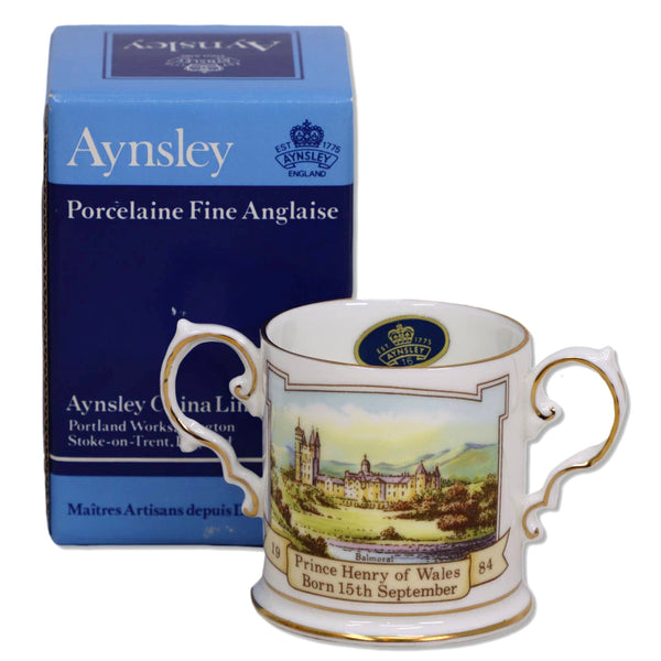 Aynsley 1984 Prince Henry of Wales Royal Birth Christening Cup  New in Box
